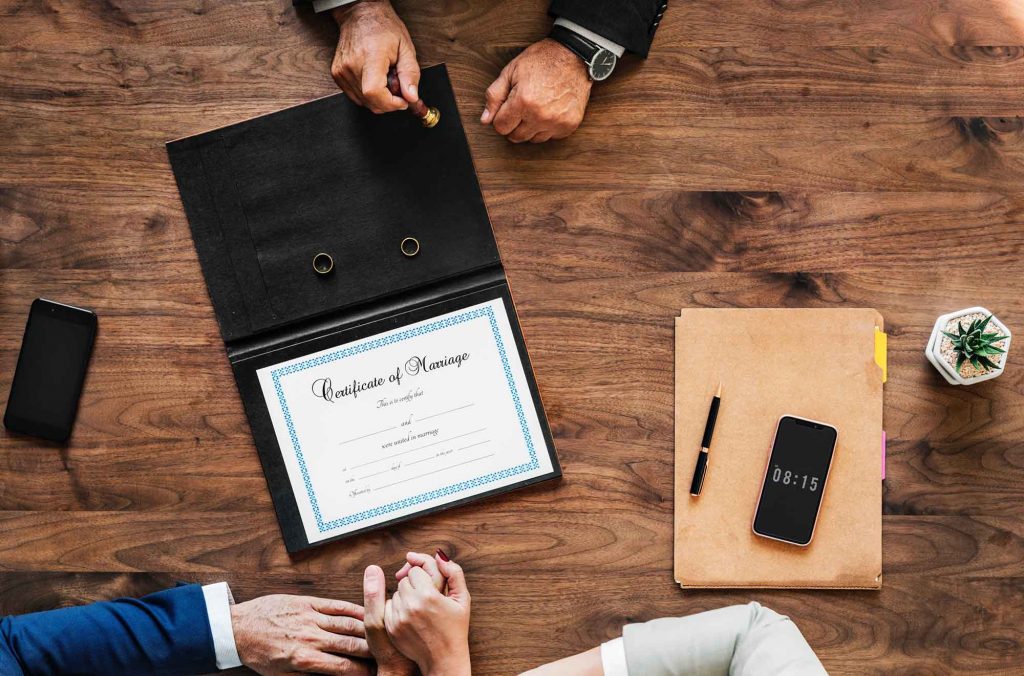 marriage serves as your legal protection